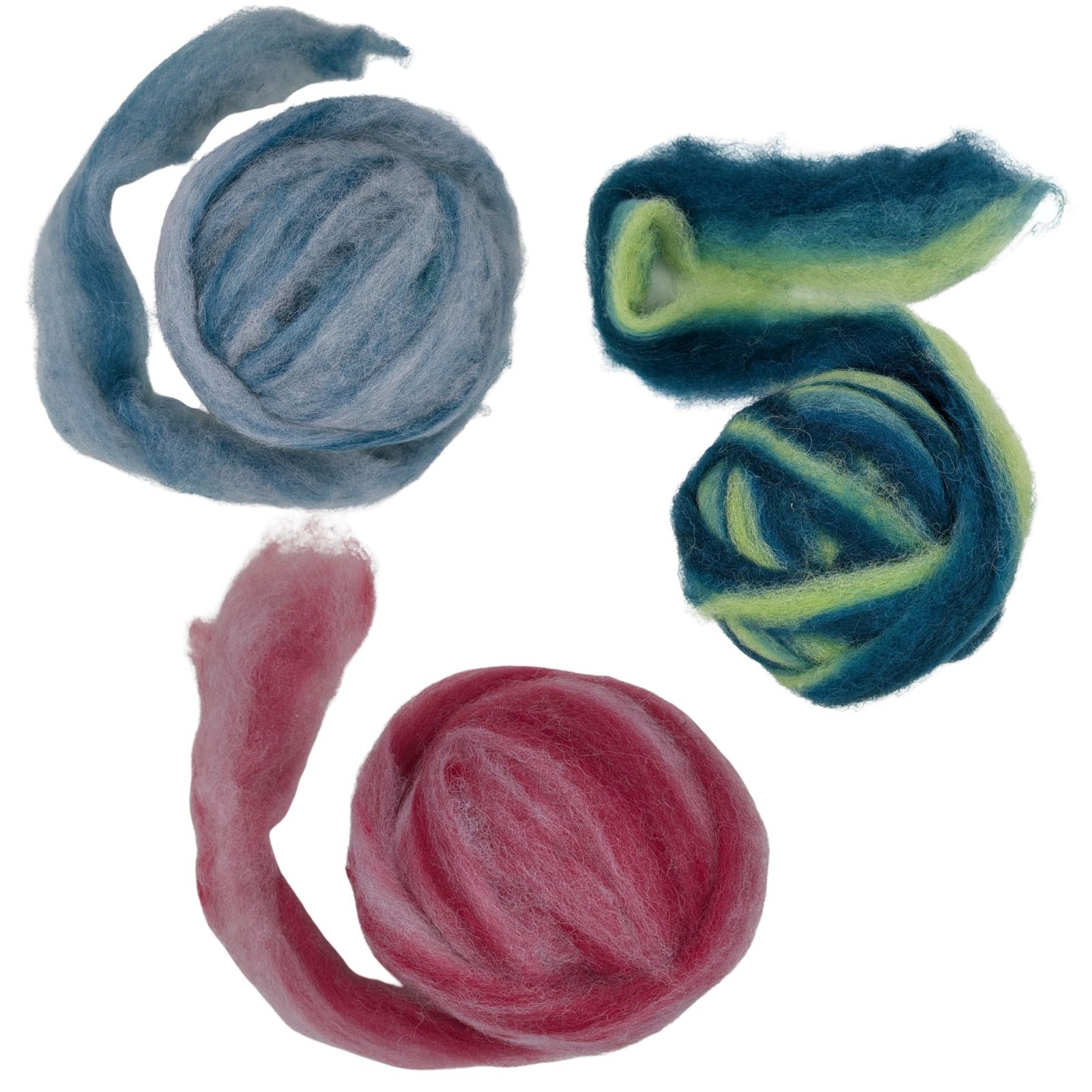 100% Alpaca Roving - Dyed