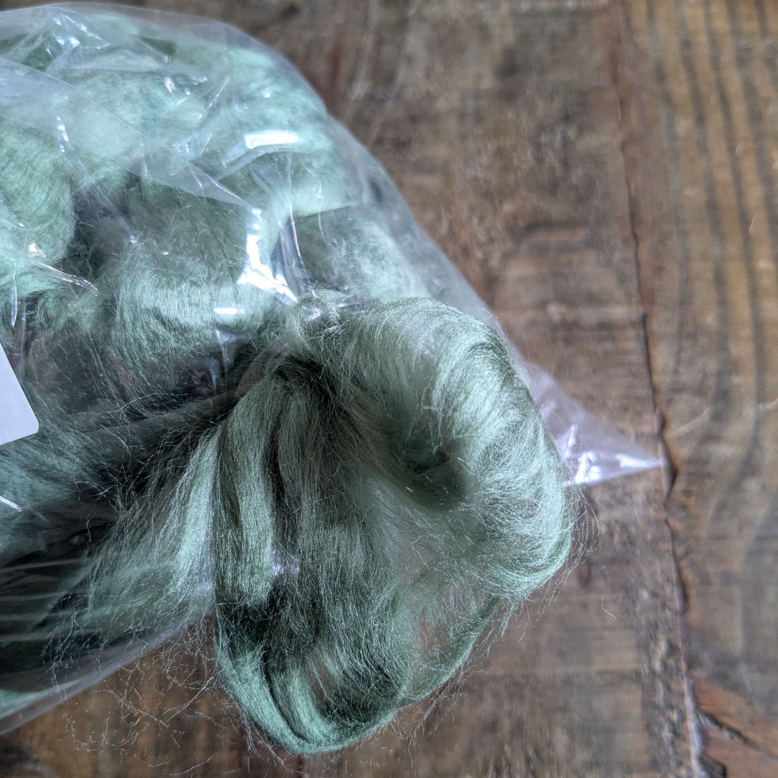 Spring Green - Dyed Viscose Bamboo Top 16 oz