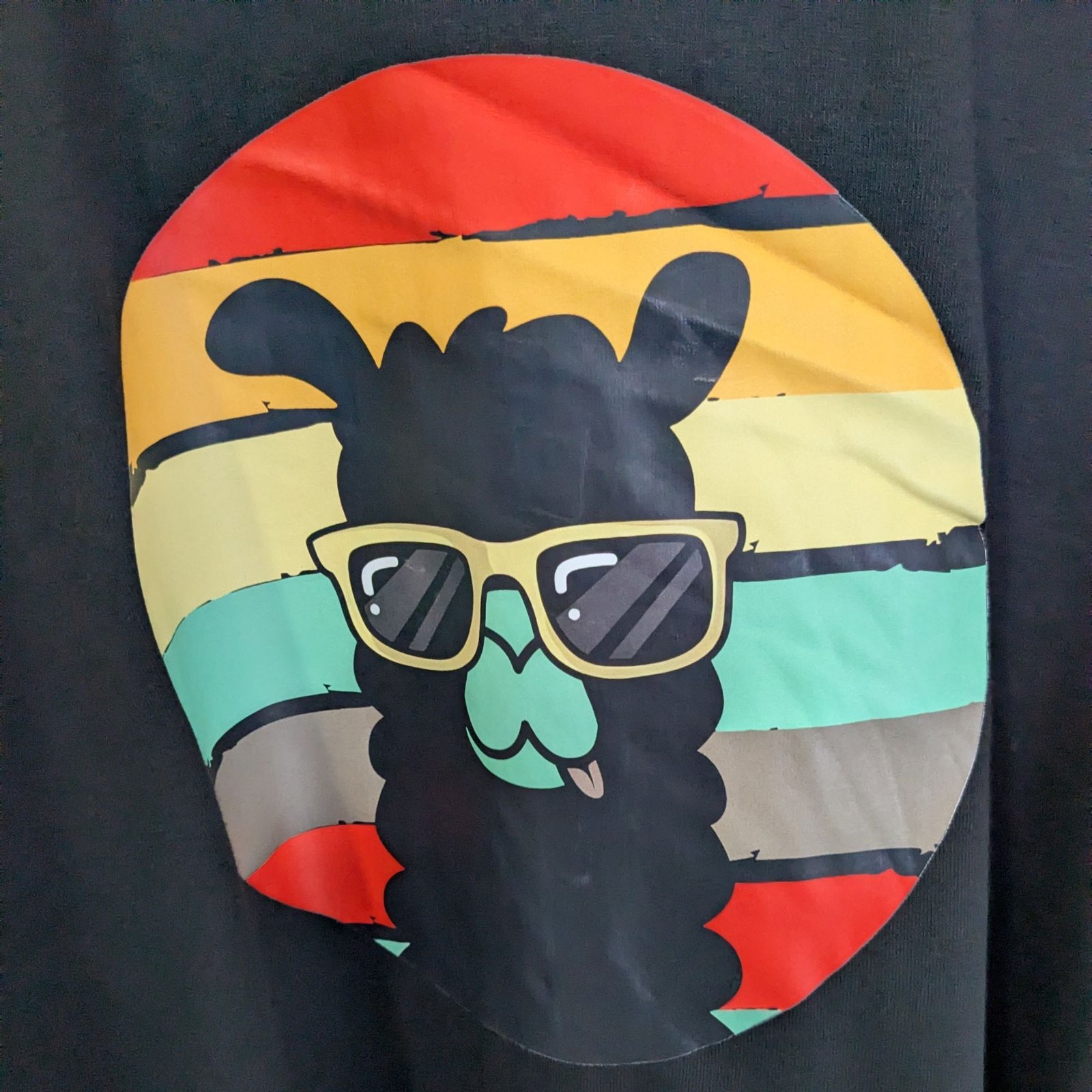 Novelty T-Shirt: Paca Sunglasses (XL only)