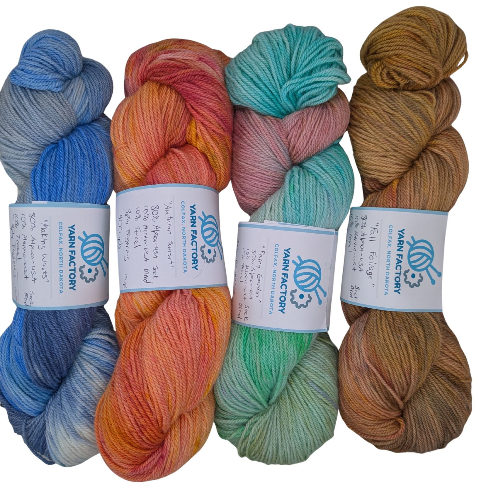 Sock Yarn Blend-Alpaca/Merino/Tencel